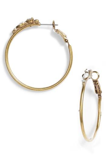 Women's Sorelli Sweet Pea Hoop Earrings