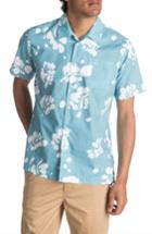 Men's Quiksilver Los Palmas Woven Shirt - Blue