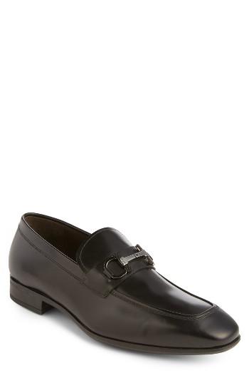 Men's Salvatore Ferragamo Dinamo Bit Loafer .5 M - Black