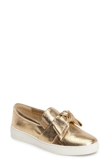 Women's Michael Michael Kors Willa Sneaker .5 M - Yellow