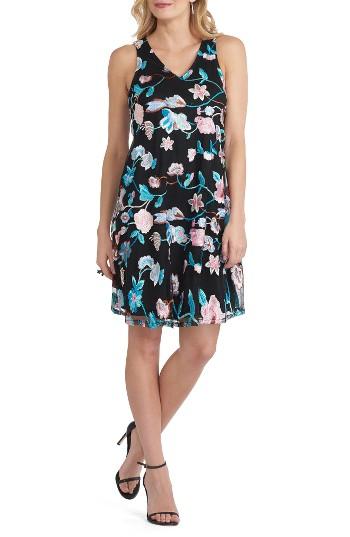 Women's Eci Embroidered Dress - Blue/green