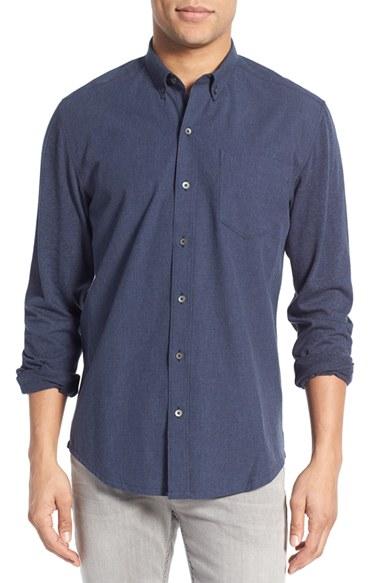 Men's W.r.k 'reworked' Trim Fit Sport Shirt - Blue