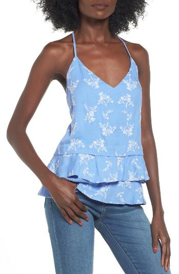 Women's Devlin Macey Embroidered Tank - Blue