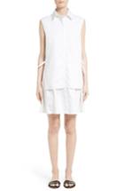 Women's Grey Jason Wu Cotton Poplin Popover Dress