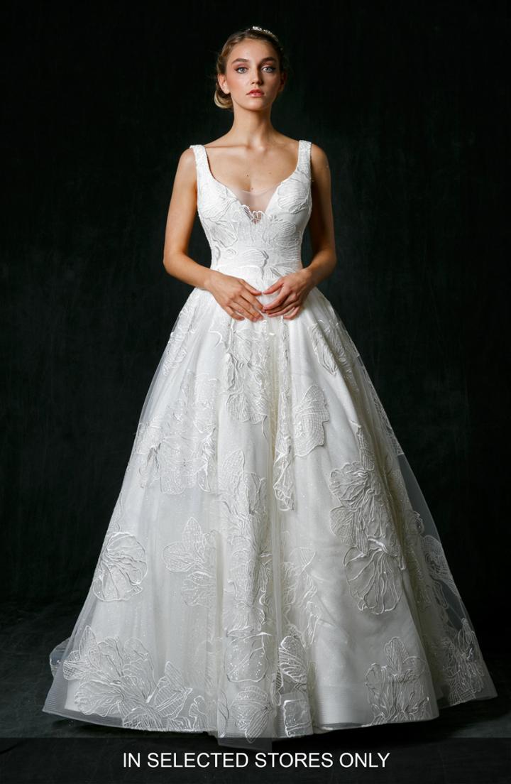 Women's Sareh Nouri Alessandra Plunge Ballgown