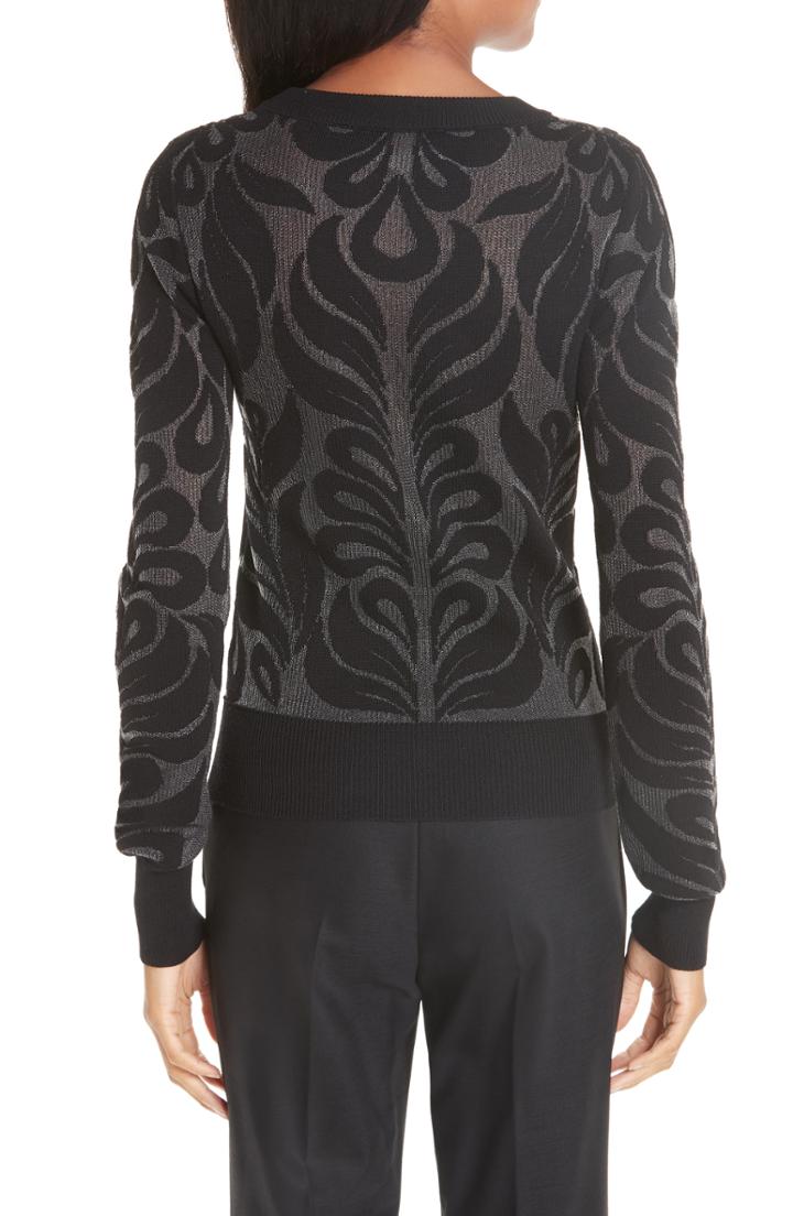Women's Partow Intarsia Wool Sweater