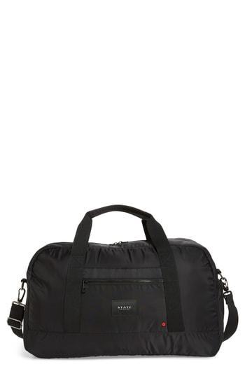 State Bags The Heights - Franklin Nylon Duffel Bag - Black
