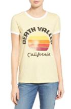 Women's Lucky Brand Death Valley Graphic Ringer Tee