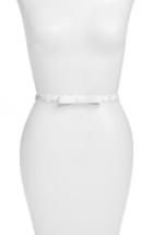 Women's Kate Spade New York Rickrack Skinny Belt - Fresh White