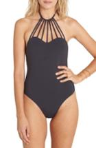 Women's Billabong Sol Searcher One-piece Swimsuit - Black