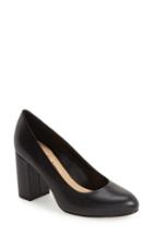 Women's Bella Vita 'nara' Block Heel Pump Ww - Black