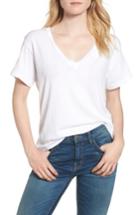 Women's Current/elliott The V-neck Tee - White