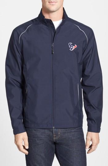 Men's Cutter & Buck Houston Texans - Beacon Weathertec Wind & Water Resistant Jacket