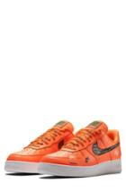 Men's Nike Air Force 1 '07 Prm Jdi Sneaker M - Orange