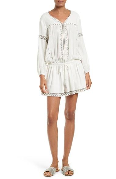 Women's Joie Laka Embellished Peasant Dress Dress