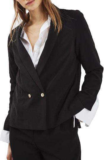 Women's Topshop Split Cuff Blazer