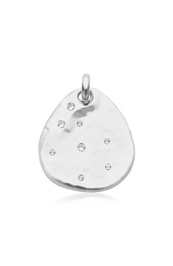 Women's Monica Vinader Siren Scatter White Topaz Pendant