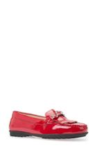 Women's Geox Elidia Moccasin Loafer Us / 35eu - Red