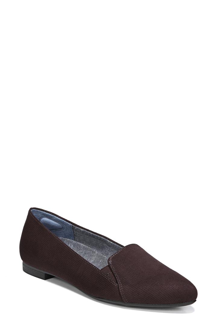Women's Dr. Scholl's Anyways Flat M - Burgundy