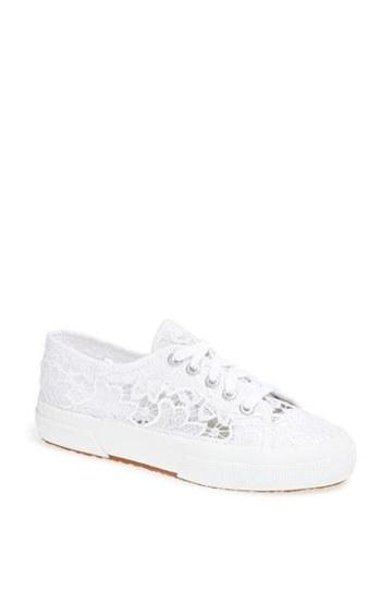 Superga Lace Sneaker (women) Womens White