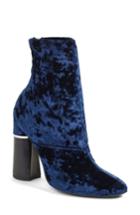 Women's 3.1 Phillip Lim 'kyoto' Crushed Velvet Boot .5us / 38.5eu - Blue