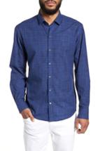 Men's Zachary Prell Genndy Fit Sport Shirt, Size Small - Blue