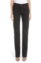 Women's Calvin Klein 205w39nyc X Andy Warhol Foundation Dennis Hopper Straight Leg Jeans - Black