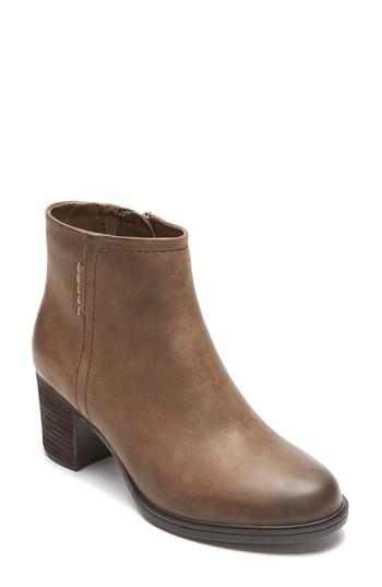 Women's Rockport Cobb Hill Natashya Bootie M - Grey