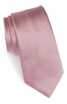 Men's Ermenegildo Zegna Dot Silk Tie, Size - Pink