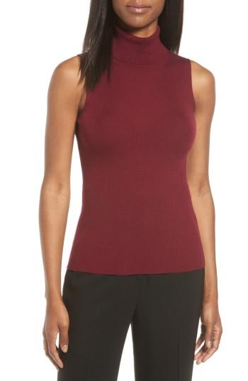 Women's Classiques Entier Sleeveless Turtleneck - Burgundy