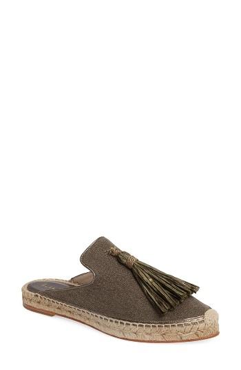 Women's Bettye Muller Rabat Backless Tassel Espadrille M - Green