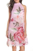 Women's Ted Baker London Serenity Scallop Cover-up - Pink