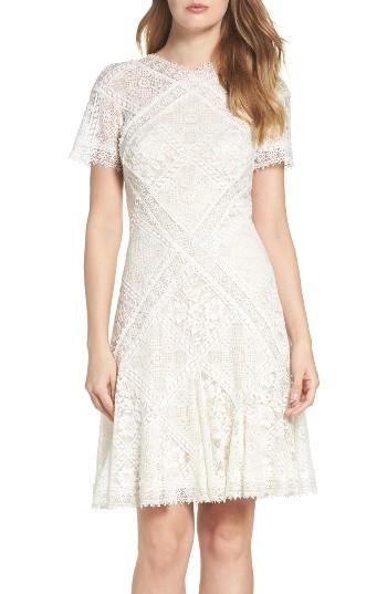 Women's Tadashi Shoji Aurore Fit & Flare Dress