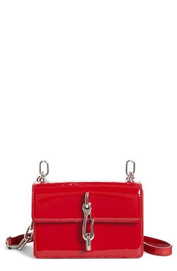 Alexander Wang Hook Small Patent Leather Crossbody Bag - Red
