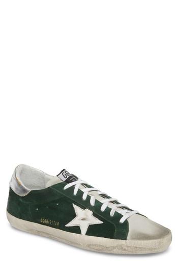 Men's Golden Goose 'superstar' Sneaker Eu - Green
