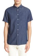 Men's Saturdays Nyc Esquina Slim Fit Denim Sport Shirt