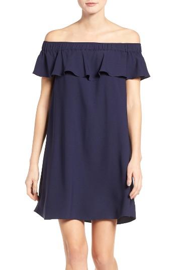 Women's Chelsea28 Off The Shoulder Crepe Dress