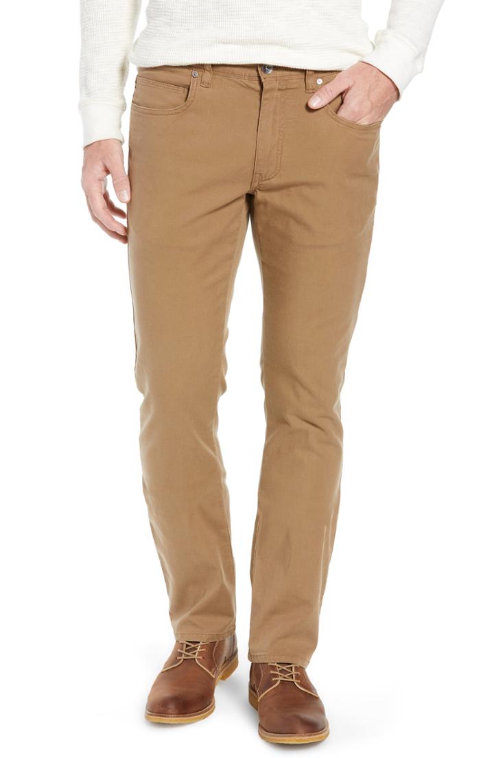 Men's Tommy Bahama Key Isles Fit Pants, Size 32 X 30 - Brown
