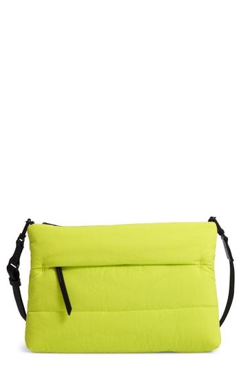 Trouve Keri Nylon Crossbody - Green