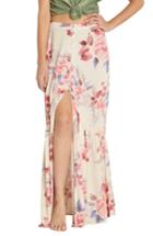 Women's Billabong Starlit Sky Floral Print Maxi Skirt