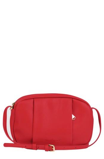 Urban Originals Story Teller Vegan Leather Crossbody Bag - Red