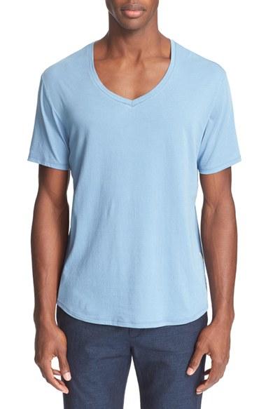 Men's Onia 'joey' V-neck T-shirt - Blue
