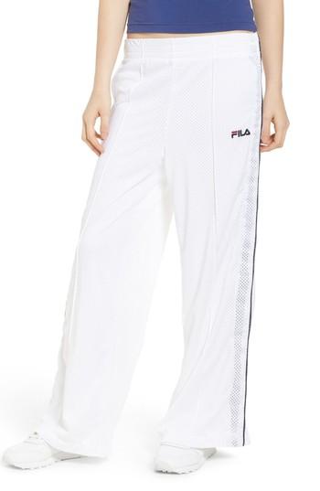 Women's Fila Neka Tear Away Pants - White