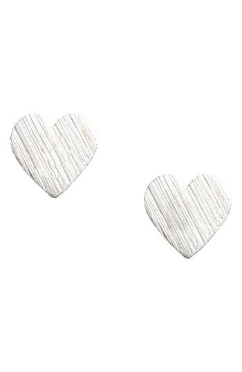 Women's Estella Bartlett Love Mini Heart Stud Earrings
