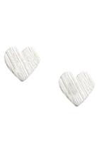 Women's Estella Bartlett Love Mini Heart Stud Earrings
