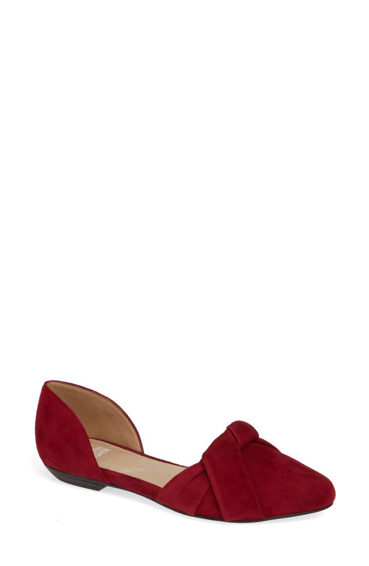 Women's Eileen Fisher D'orsay Flat M - Red