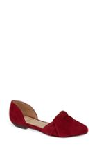 Women's Eileen Fisher D'orsay Flat M - Red