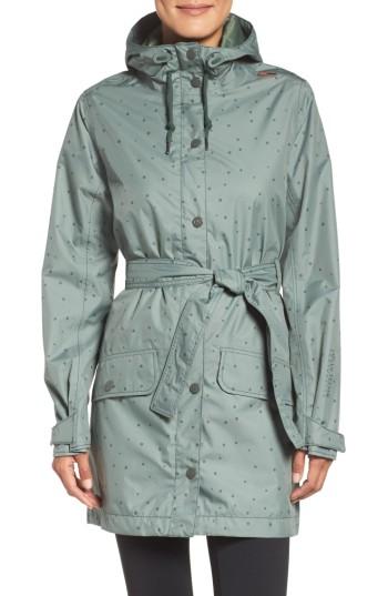 Women's Helly Hansen Lyness Rain Jacket - Green