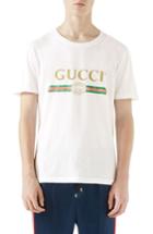 Men's Gucci Logo Graphic T-shirt - Black
