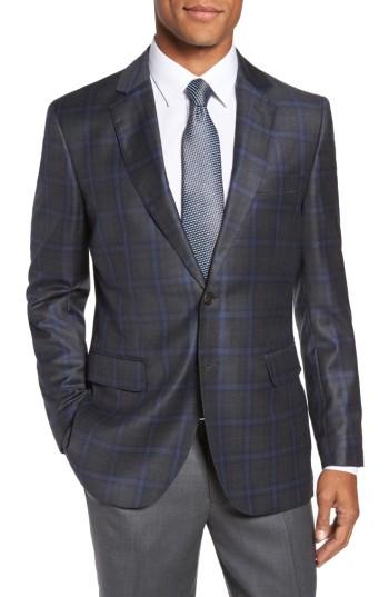 Men's Moods Of Norway Brekke Classic Trim Fit Blazer Eu - Grey